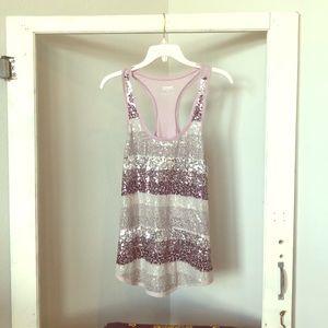 🎉Host Pick🎉 Express Sequin Tank